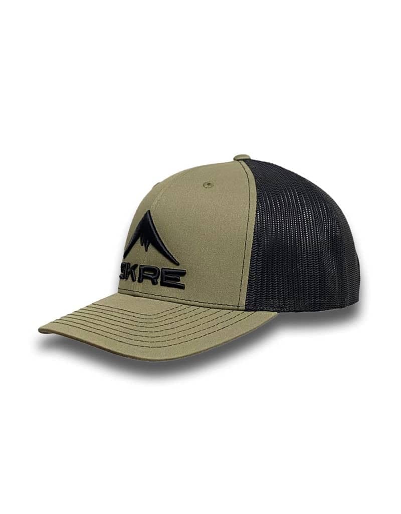 puffed loden trucker hat — фото 1